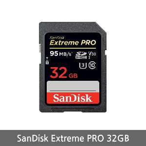 샌디스크 익스트림 프로 32GB SDHC 64GB SDXC Extreme Pro UHS-I U3/UHD 4K
